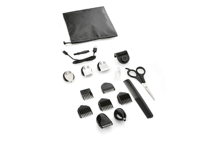 SILVERCREST® PERSONAL CARE Haar- und Bartschneider »SHBS 3.7 E1«, 5 in 1 Valentinstagsangebot