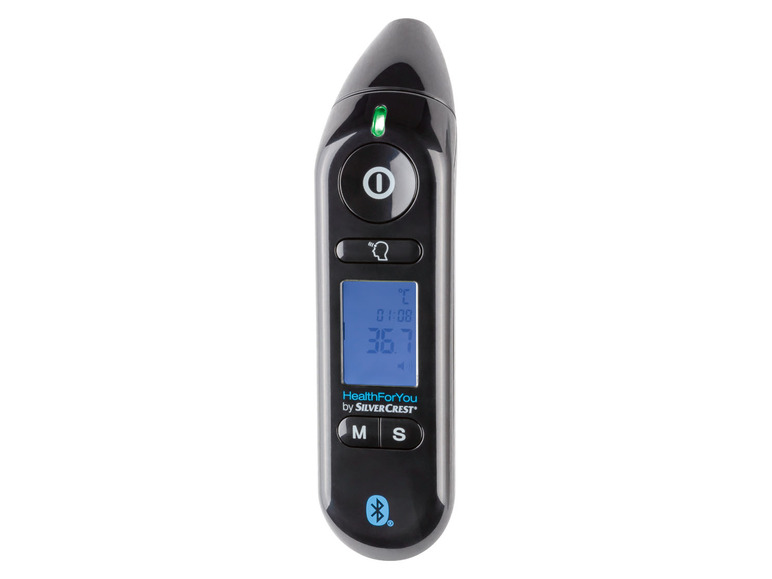 SILVERCREST® PERSONAL CARE Multifunktionsthermometer SFT 81, mit App Jubiläumsangebot