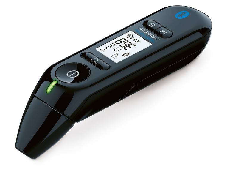 SILVERCREST® PERSONAL CARE Multifunktionsthermometer SFT 81, mit App Jubiläumsangebot