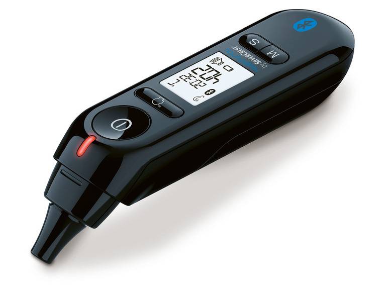 SILVERCREST® PERSONAL CARE Multifunktionsthermometer SFT 81, mit App Jubiläumsangebot