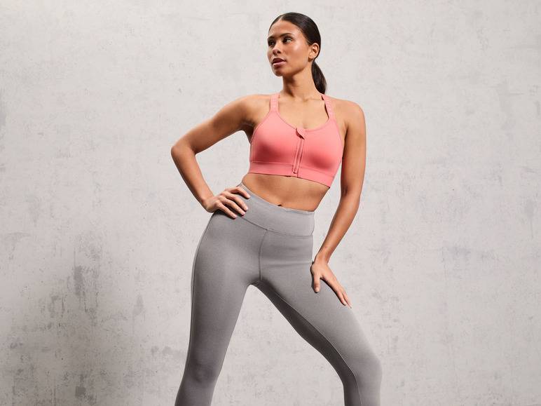 CRIVIT Damen Sportbustier, High-Level, mit Mesh-Einsätzen Exklusivangebot
