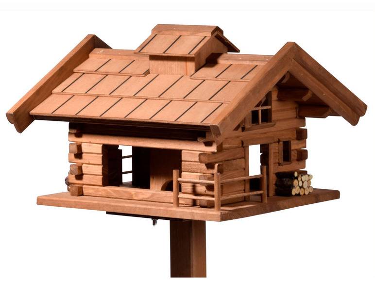 dobar Vogelfutterhaus »Tirol«, inkl. Standfuß, H 117 cm, aus Holz Neueste Mode