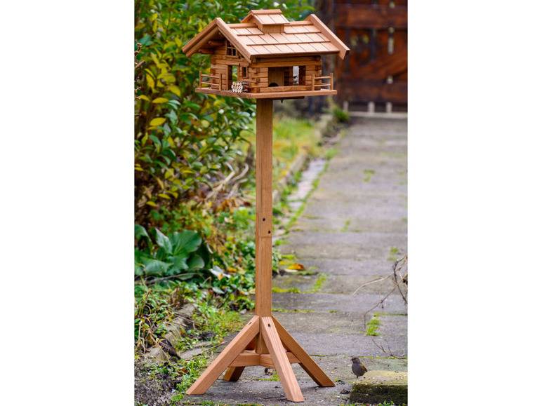 dobar Vogelfutterhaus »Tirol«, inkl. Standfuß, H 117 cm, aus Holz Neueste Mode