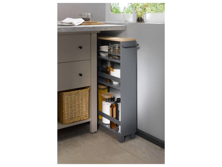 LIVARNO home Küchen-Nischenwagen, mit 3 Ablageflächen Zeitlich begrenztes Angebot