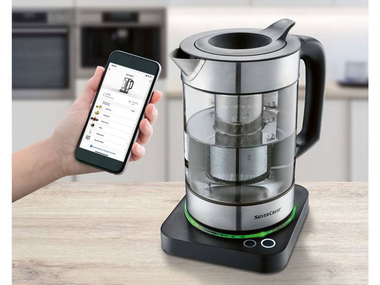 SILVERCREST® KITCHEN TOOLS Wasserkocher Smart »SWS 3000 A1«, 1,7 l Exklusive Angebote