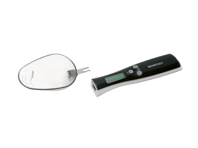 SILVERCREST® KITCHEN TOOLS Digitale Löffelwaage, spülmaschinengeeignet Wochenangebot