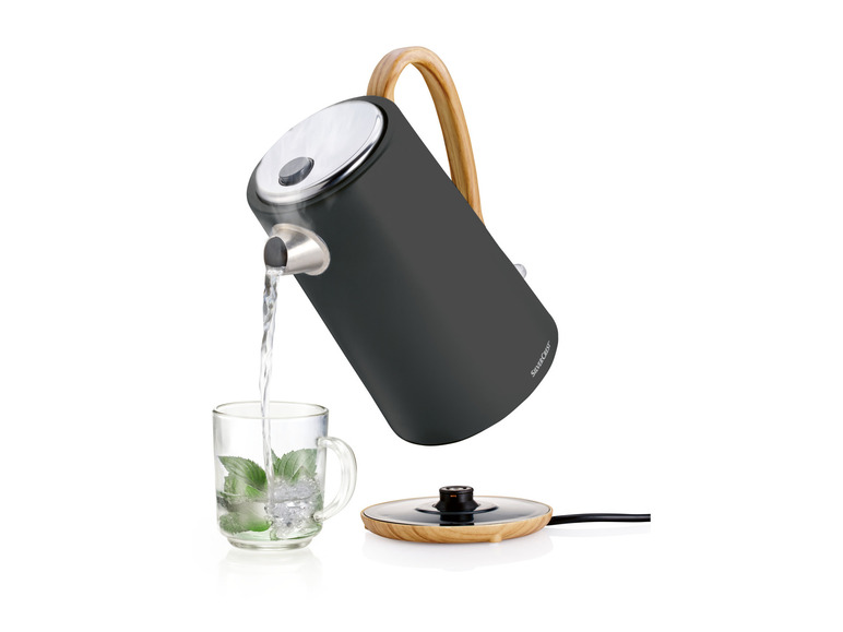 SILVERCREST® KITCHEN TOOLS Wasserkocher SWKH 3000 B2, mit 360°-Drehsockel Kostenlose Rückgabe