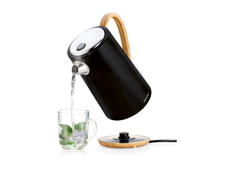 SILVERCREST® KITCHEN TOOLS Wasserkocher SWKH 3000 B2, mit 360°-Drehsockel Kostenlose Rückgabe