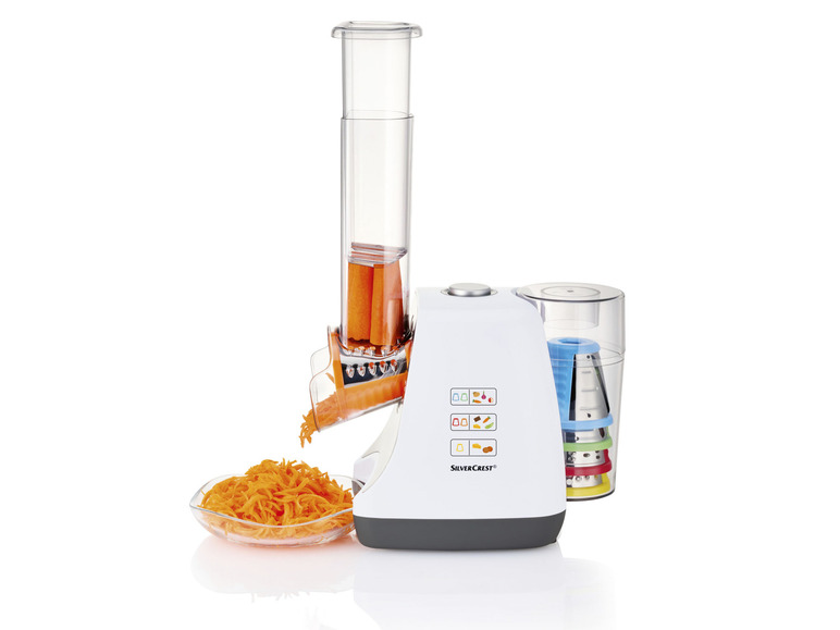 SILVERCREST® KITCHEN TOOLS 5-in-1-Elektrische Gemüseraspel »SGR 150 E2«, 150 W JETZT KAUFEN