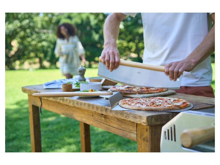 GRILLMEISTER Pizzaschieber \ Pizzaschneider Discount Store für neue Produkte
