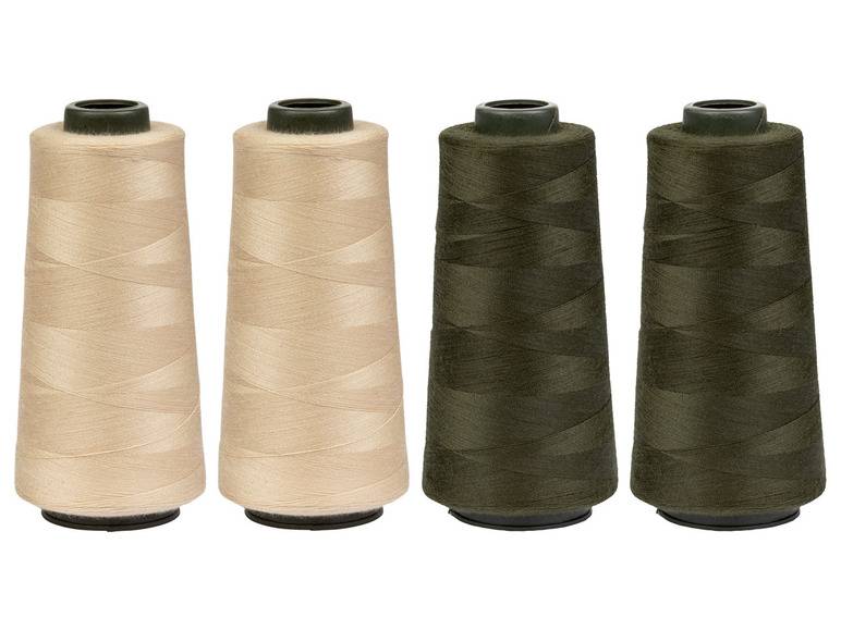 crelando® Overlock Nähgarn, 2.500 m, 4-teilig 2025