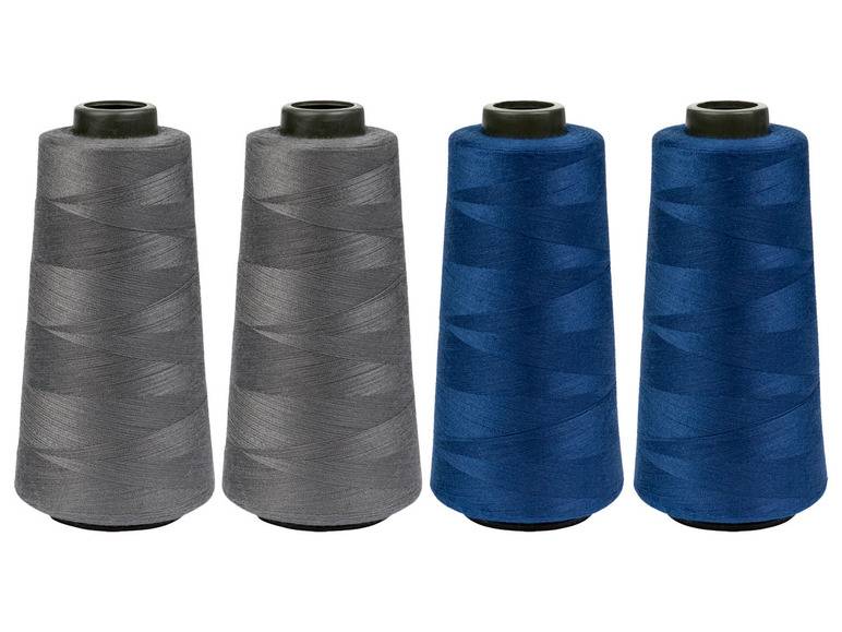 crelando® Overlock Nähgarn, 2.500 m, 4-teilig 2025