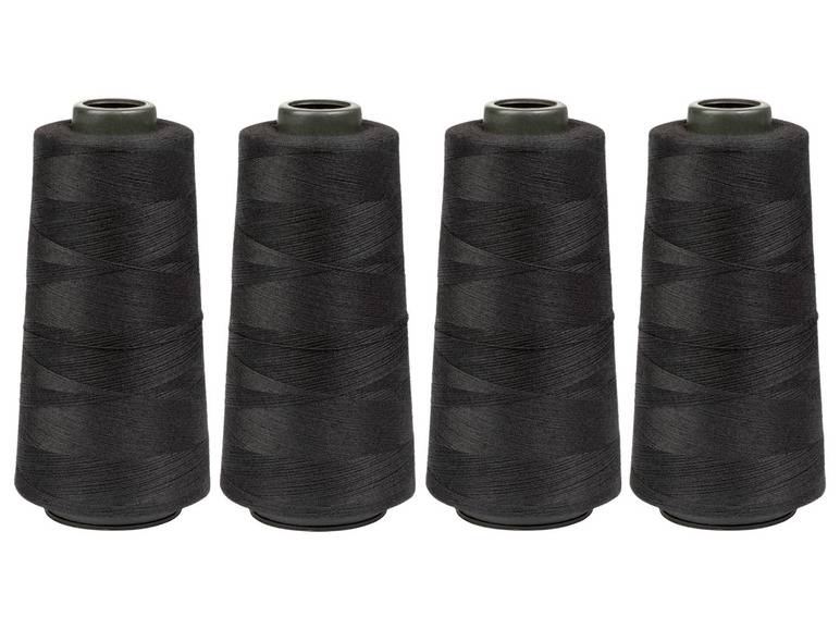crelando® Overlock Nähgarn, 2.500 m, 4-teilig 2025