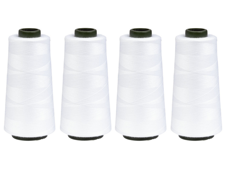 crelando® Overlock Nähgarn, 2.500 m, 4-teilig 2025