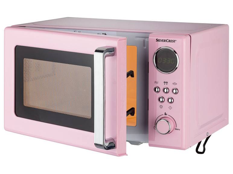 SILVERCREST® KITCHEN TOOLS Mikrowelle »SMWC 700 C1«, 17l, 700 W rosa Outlet
