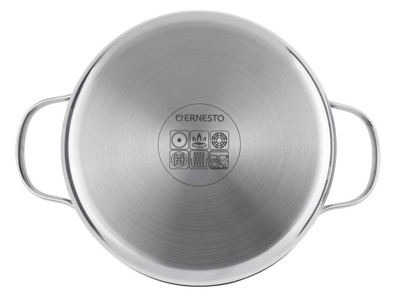 ERNESTO® Edelstahl-Topf, mit Deckel, Ø 20 cm Angebote