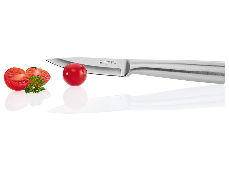 ERNESTO® Messer mit Bambus-Griff, Edelstahl-Griff Meist gekauft