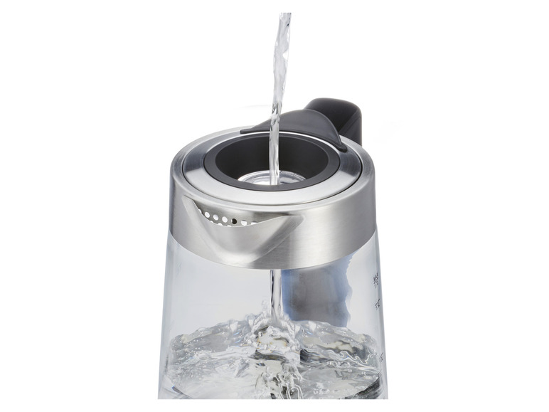 SILVERCREST® KITCHEN TOOLS Digitaler Glas-Wasserkocher »SWGD 3000 A2«, mit Farbwechsel Fabrikpreis
