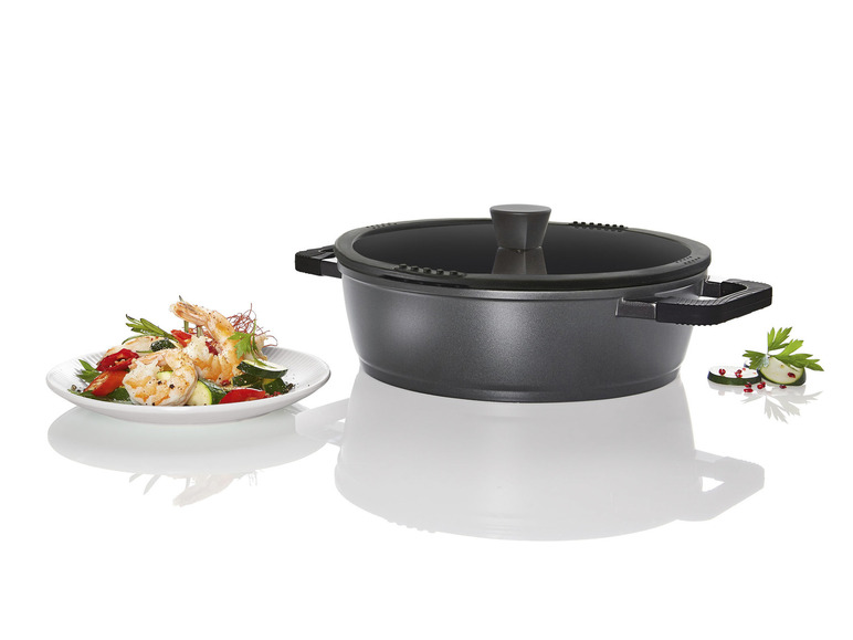 ERNESTO® Alu-Servierpfanne, Ø 28 cm Großer Ausverkauf