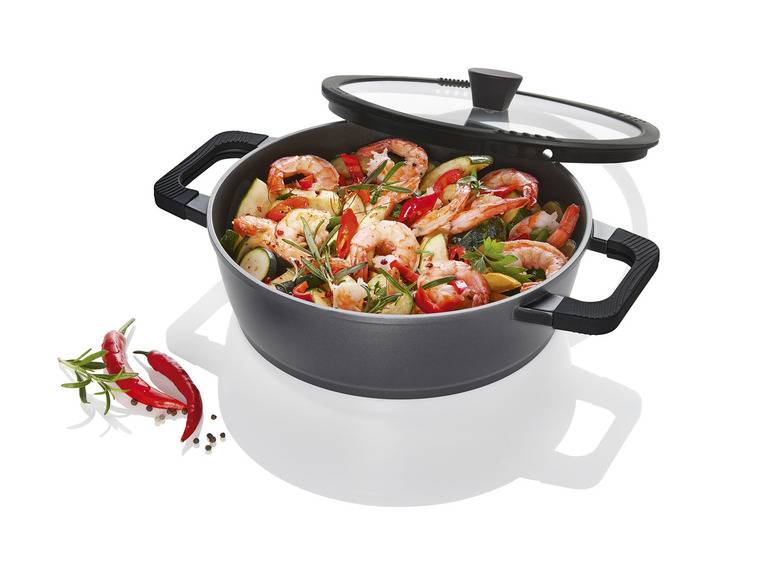 ERNESTO® Alu-Servierpfanne, Ø 28 cm Großer Ausverkauf