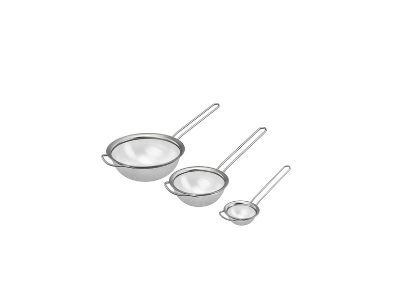 ERNESTO® Edelstahl-Küchensieb-Set, 3 Stück Weihnachtsangebot