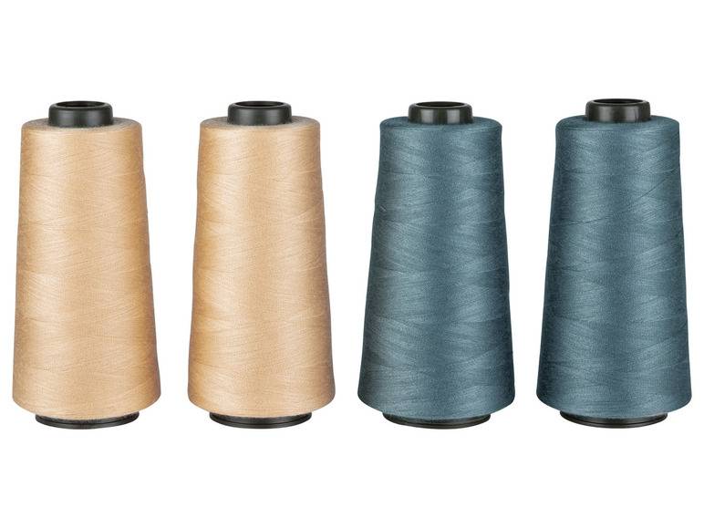 crelando® Overlock Nähgarnspule 2.500m 4er Vatertagsangebot