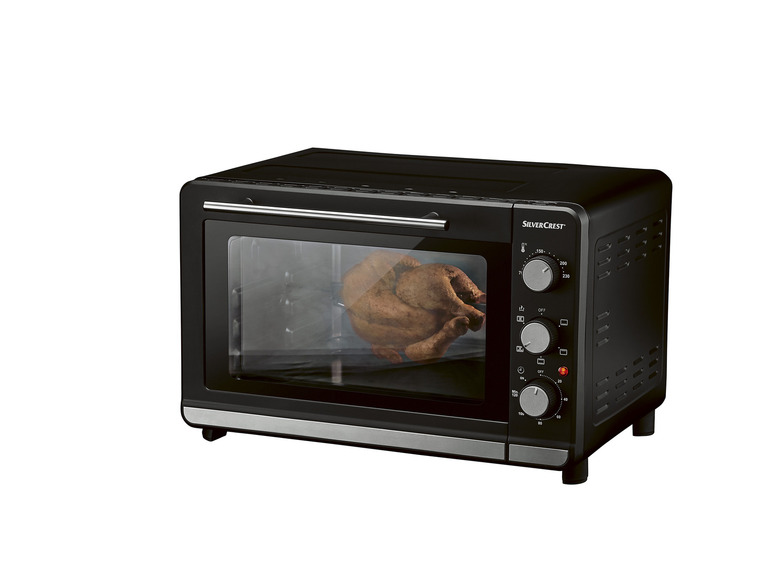 SILVERCREST® KITCHEN TOOLS Grill- und Backautomat »SGBR 1500 D4«, mit rotierendem Grillspieß Zeitlich begrenztes Angebot