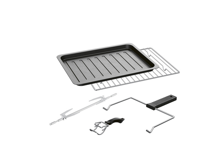 SILVERCREST® KITCHEN TOOLS Grill- und Backautomat »SGBR 1500 D4«, mit rotierendem Grillspieß Zeitlich begrenztes Angebot