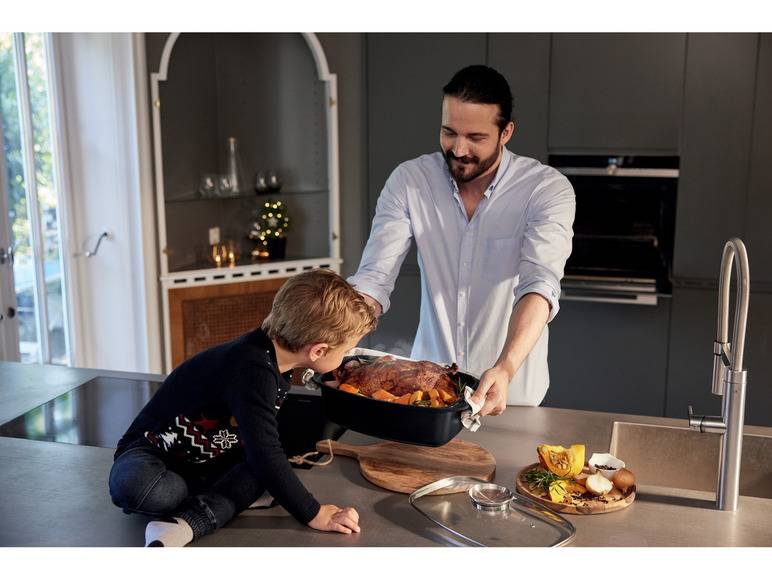 ERNESTO® Bräter Aluguss 5,7 L keramikbeschichtet Tägliche Deals