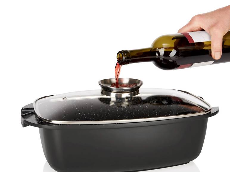 ERNESTO® Bräter Aluguss 5,7 L keramikbeschichtet Tägliche Deals
