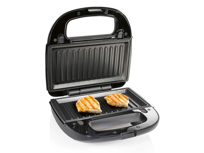 SILVERCREST® KITCHEN TOOLS Sandwichmaker »SSMW 750 D3« mit Wechselplatten Letzte 3 Tage