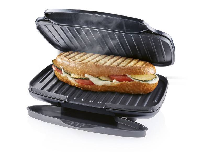 SILVERCREST® KITCHEN TOOLS Kontaktgrill »SKG 1000 B2«, 1000 W, mit Antihaftbeschichtung Vierteljährliche Förderung