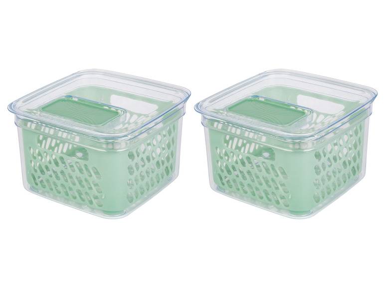 ERNESTO® Kühlschrankaufbewahrung Frischebox, mit Frischeventil Bis zu 55% Rabatt