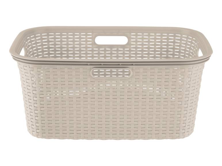 LIVARNO home Wäschekorb Rattanoptik im Angebot