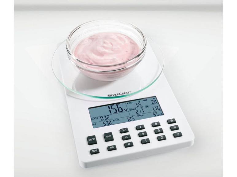SILVERCREST® KITCHEN TOOLS Nährwert-Analysewaage fit »SNAW 1000 D2« Fabrikverkauf