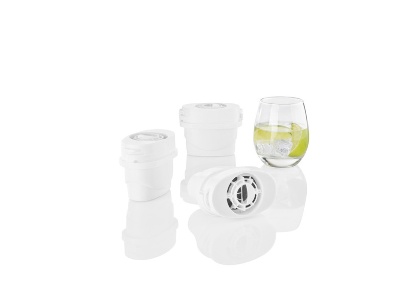 LIVARNO home Wasserfilter-Kartuschen, 3 Stück inkl. Adapter für Brita-Wasserkaraffen Flash Sale