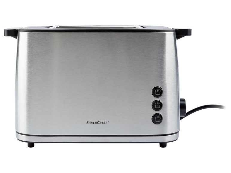 SILVERCREST® KITCHEN TOOLS Toaster »STE 950 A1«, Edelstahl, mit Brötchenaufsatz Weihnachtsangebot
