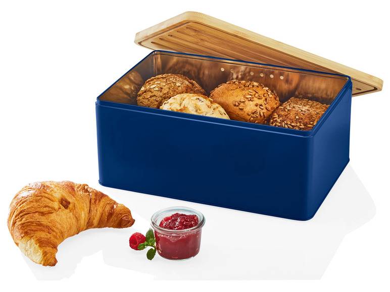 ERNESTO® Brotkasten, mit Bambusdeckel, 2in1 Valentinstagsangebot