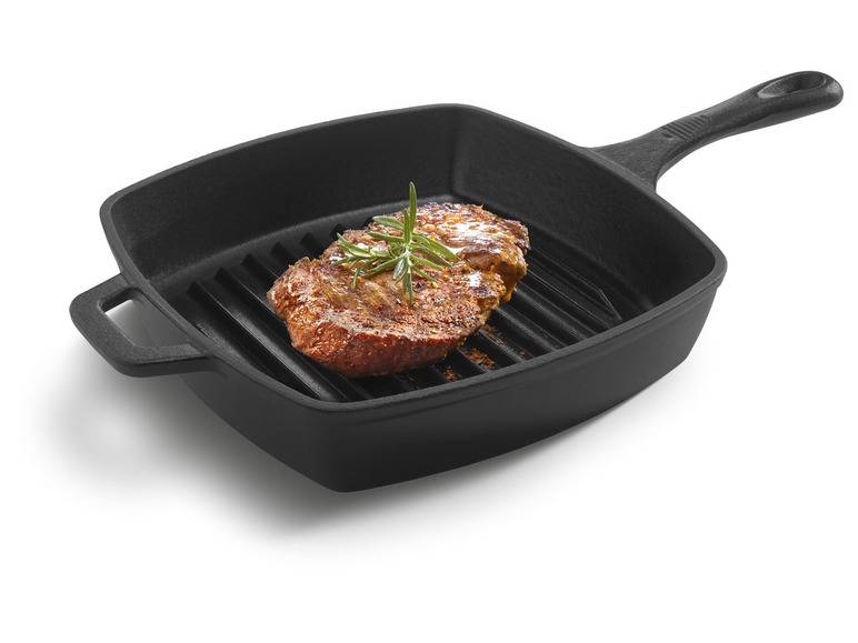 GRILLMEISTER Bratpfanne, aus Gusseisen Neueste Mode