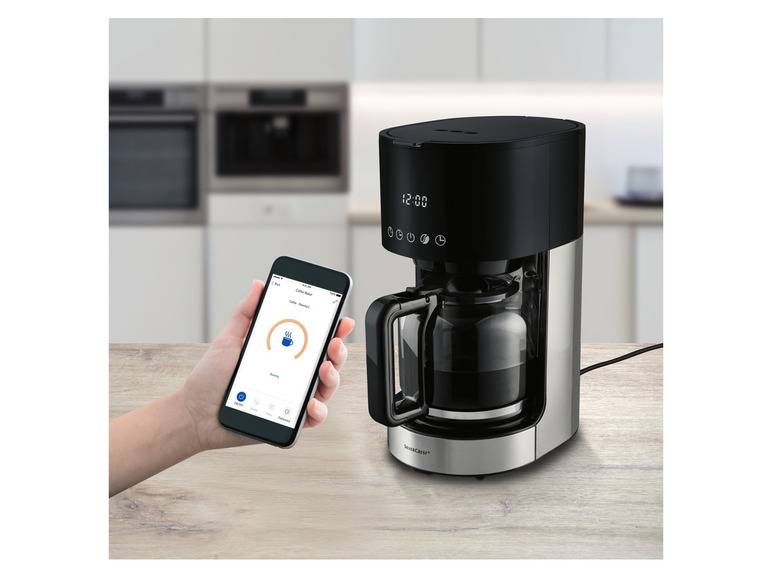 SILVERCREST® KITCHEN TOOLS Kaffeemaschine Smart »SKMS 900 A1«, 900 Watt Große Rabatte
