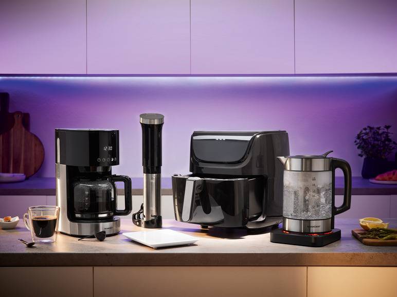 SILVERCREST® KITCHEN TOOLS Kaffeemaschine Smart »SKMS 900 A1«, 900 Watt Große Rabatte