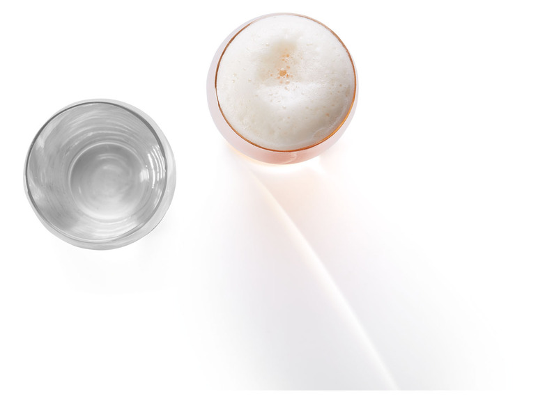 ERNESTO® Biergläsersets, 2 Stück, spülmaschienengeeignet Kauf eins, bekomm eins gratis