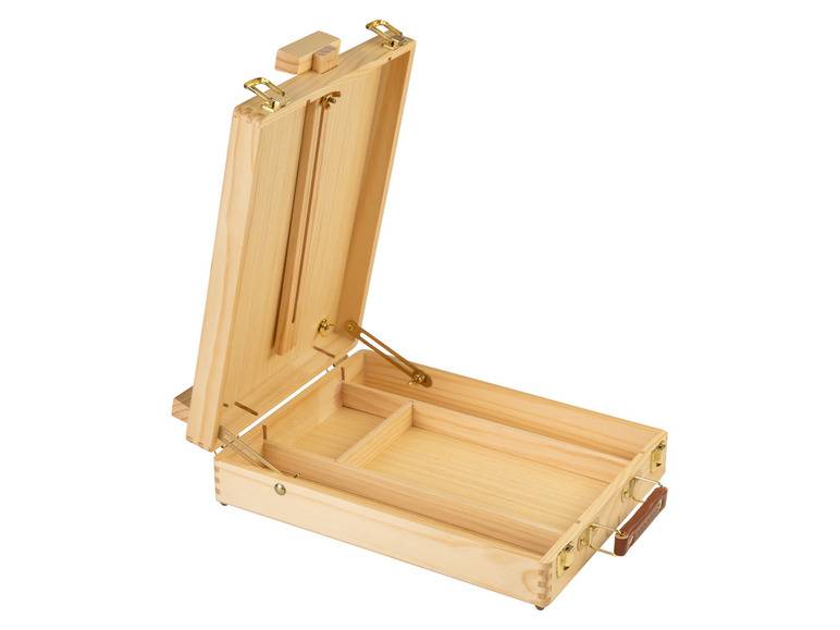 crelando® Koffer-Tischstaffelei, höhenverstellbar Tägliche Deals