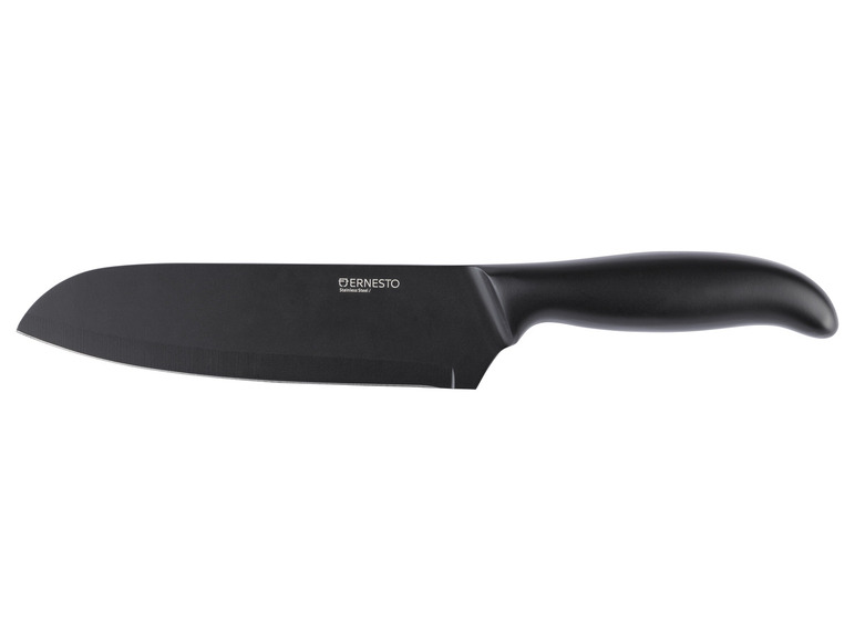 ERNESTO® Messer aus Edelstahl, schwarz Tiefpreis
