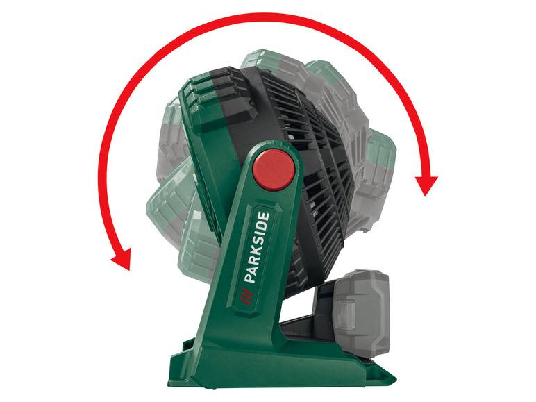 PARKSIDE® 20 V Akku-Ventilator «PVA 20-Li A1», ohne Akku und Ladegerät Super Sparpreis