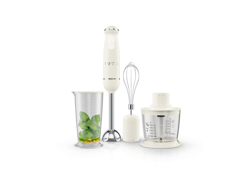 SILVERCREST® KITCHEN TOOLS Stabmixer-Set »Chrom Retro 1973«, 3-in-1, 600 W Kostenlose Rückgabe
