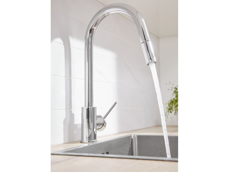 LIVARNO home Design Küchenarmatur, mit Brauseschlauch Begrenzte Freigabe