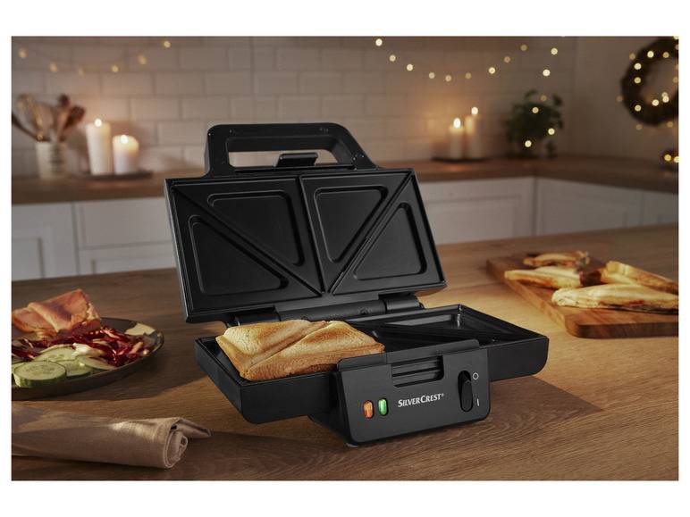 SILVERCREST® KITCHEN TOOLS Sandwichmaker XXL »SSWM 900 A1«, 900 W Letzte 2 Tage
