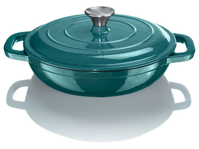 ERNESTO® Gusseisen-Servierpfanne Ø 25 cm Bis zu 50% Rabatt
