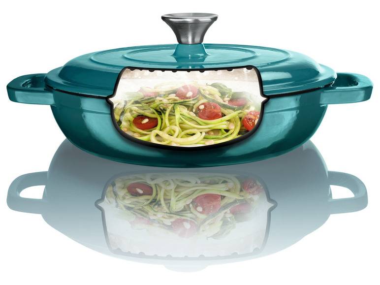 ERNESTO® Gusseisen-Servierpfanne Ø 25 cm Bis zu 50% Rabatt